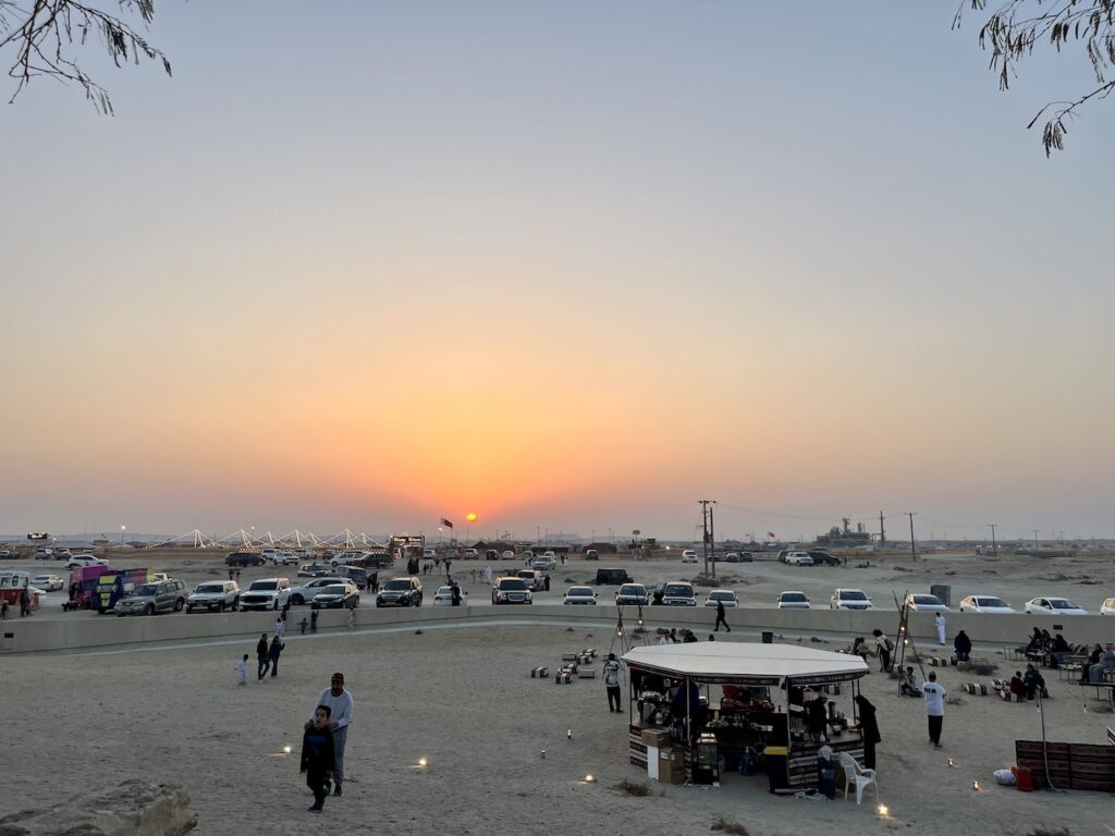 VISITING A DEAR FRIEND, IN BAHRAIN.